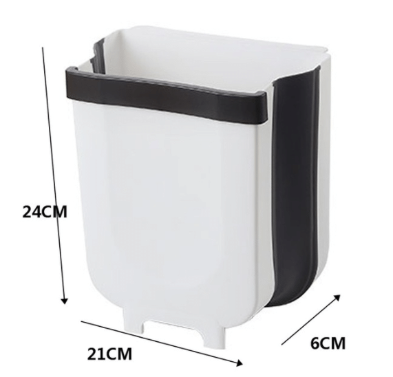 Wall - Mounted Folding Trash Can