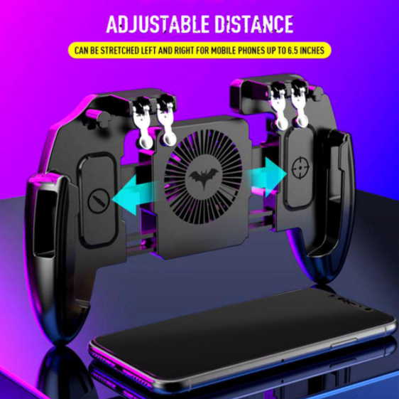 Six Finger Cooling Fan Phone Game Controller