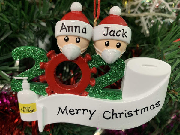 2020 Dated Christmas Ornament