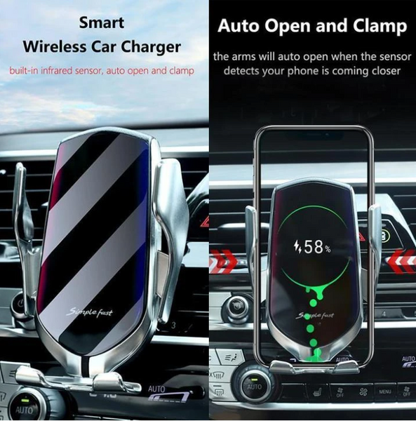 Car Automatic Wireless Phone Holder And Charger