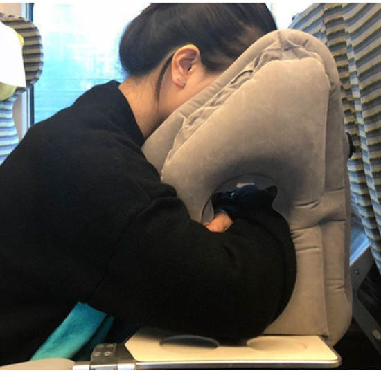 Inflatable Travel Pillow