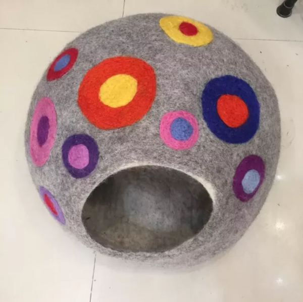 Wool felt pet mat pet nest