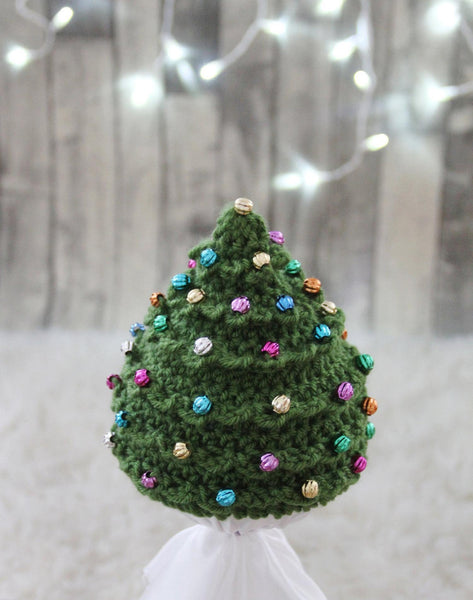 Crocheted Christmas hat