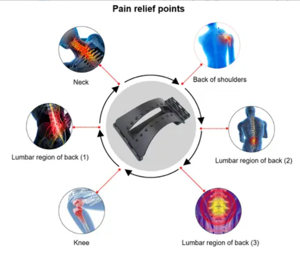 Back Massage Stretcher For Back Pain Relief