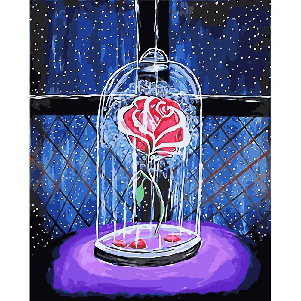 Unique Rose - Paint by Numbers 40*50cm