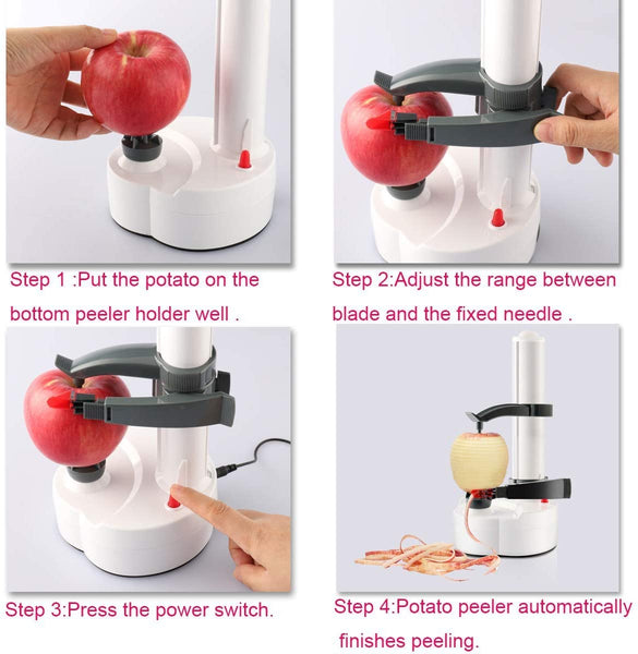 Stainless Steel Electric Fruit Peeler