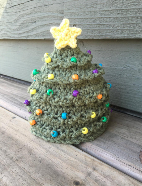 Crocheted Christmas hat