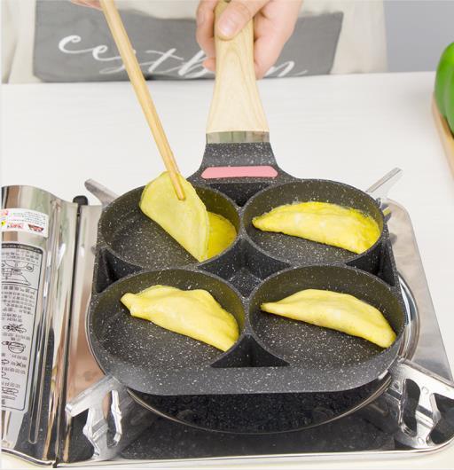 4-Hole Fried Egg Burger Pan（Buy 2 Save $5 ）