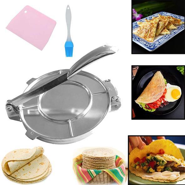 Pancake pressure pan