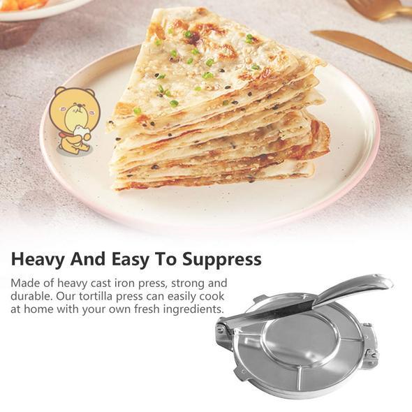 Pancake pressure pan