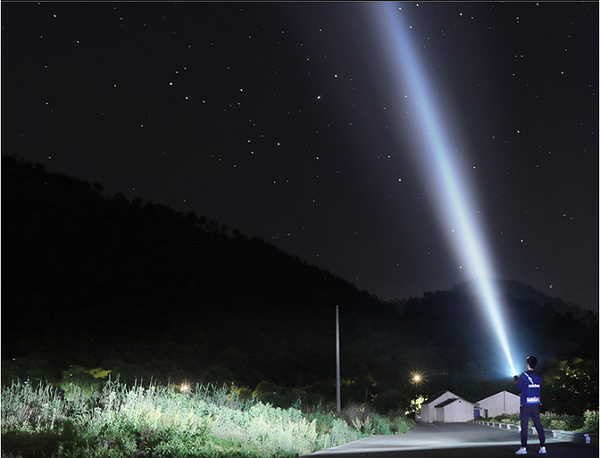 Waterproof Navy Dedicated Flashlight High Lumens