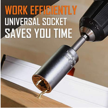 Multifunctional socket wrench gadget