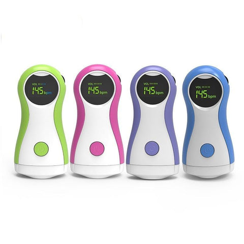 Portable Fetal Doppler Baby Heart Rate Monitor